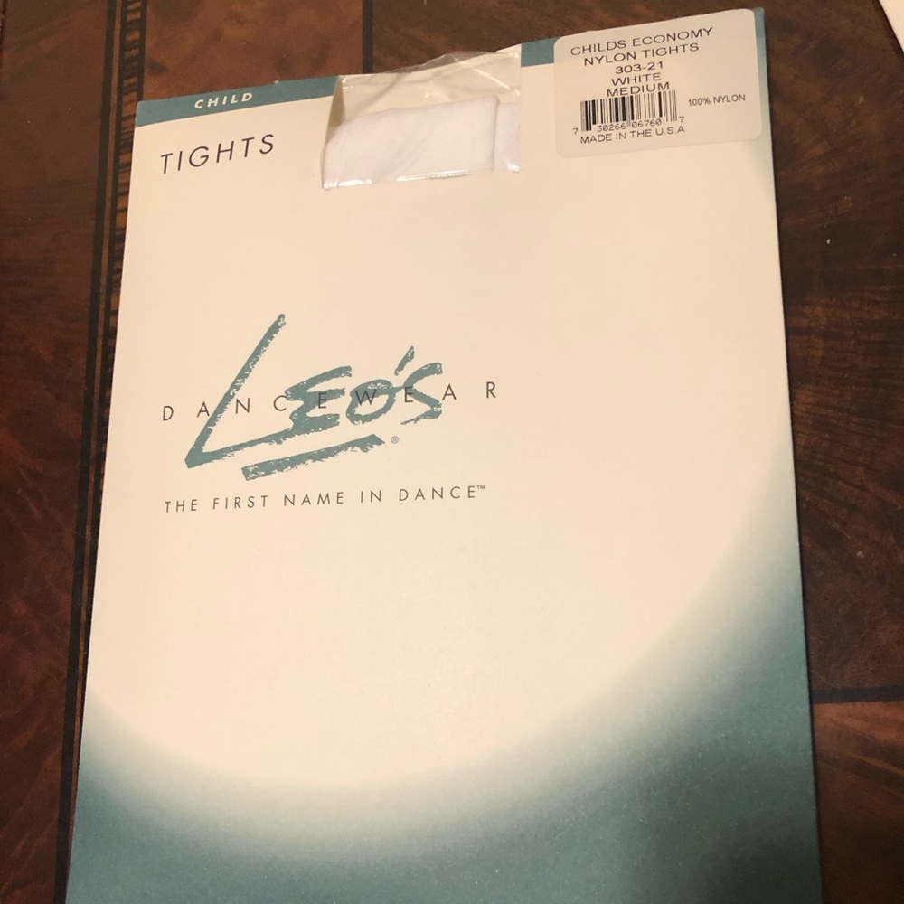 Leo's Childs Nylon Tights, size M